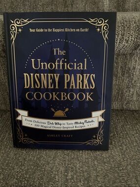 The Unofficial Disney Parks Cookbook - Navy Blue Cover